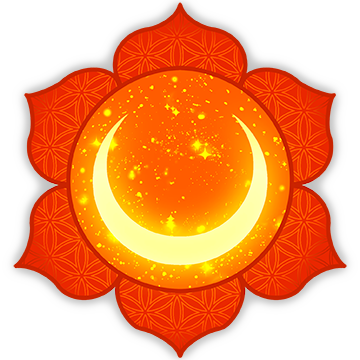 Sacral (Svadhisthana) Chakra Kiss-Cut Sticker