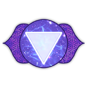Third Eye (Ajna) Chakra Kiss-Cut Sticker